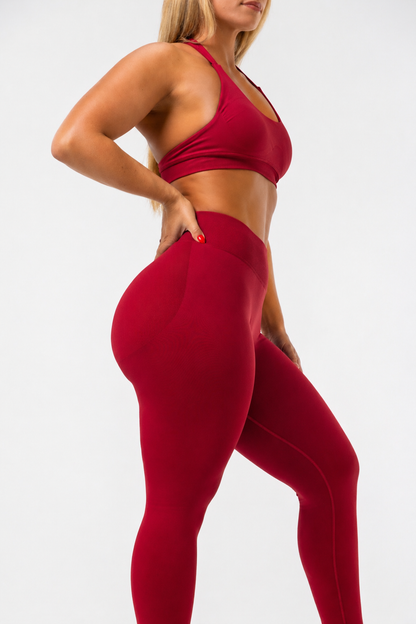 Seamless Sculpt Halter Bra