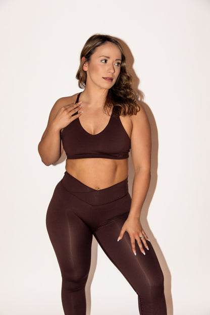 Elevate V-Neck Sports Bra