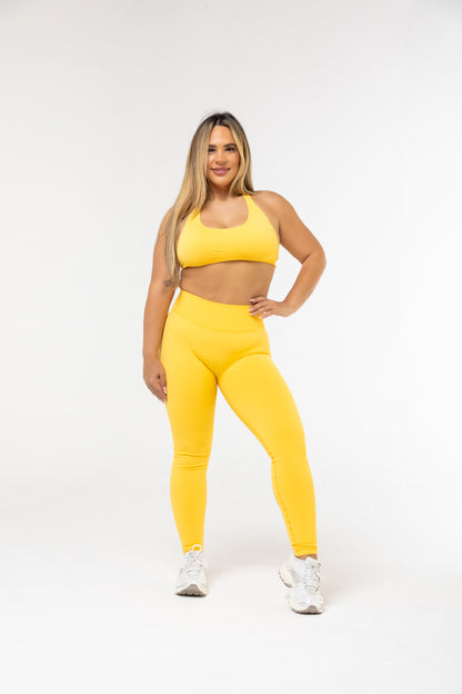 Seamless Sculpt Halter Bra